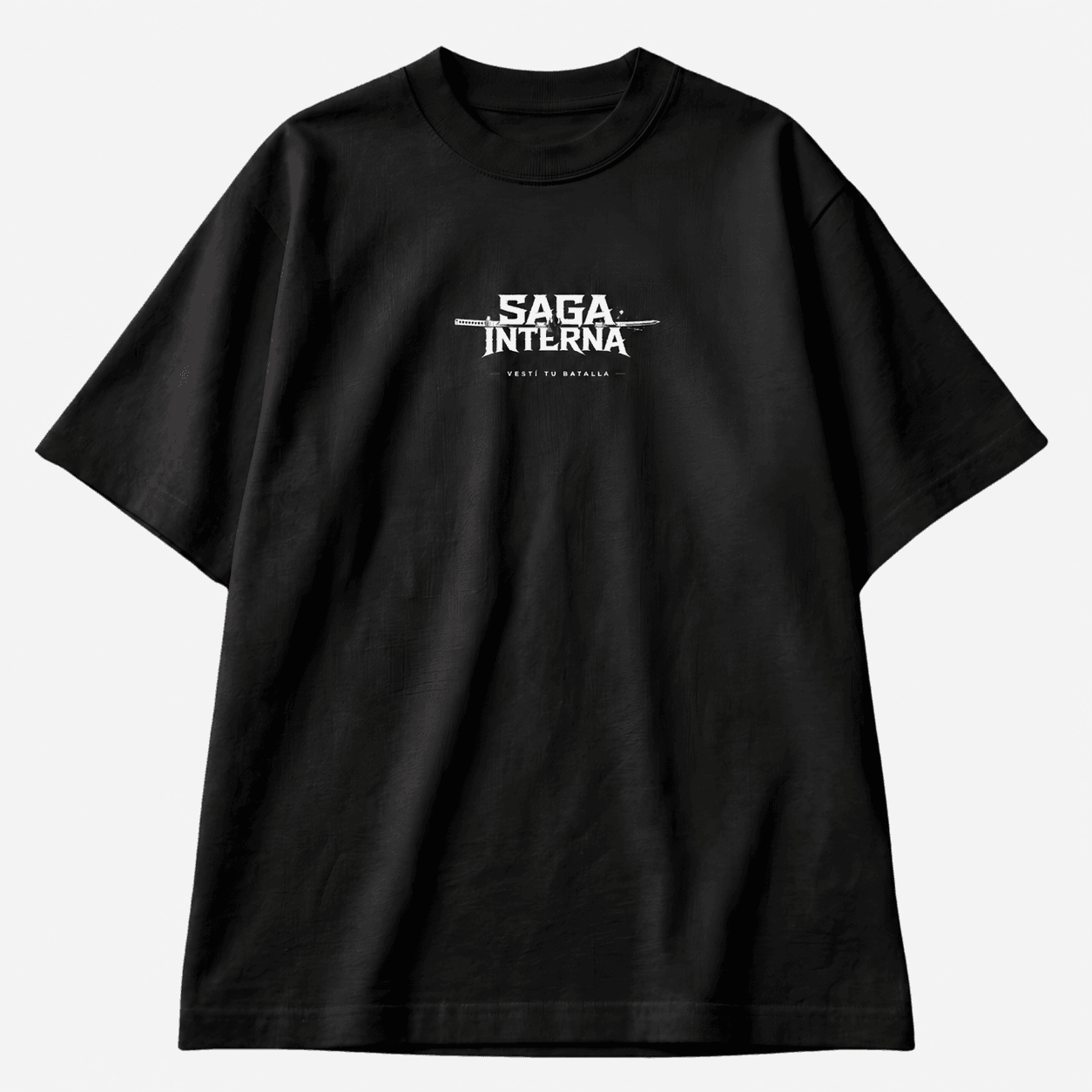 Remera Oversized Musashi - The Way, frente