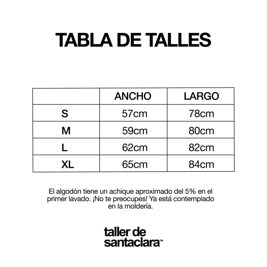 Guía de talles